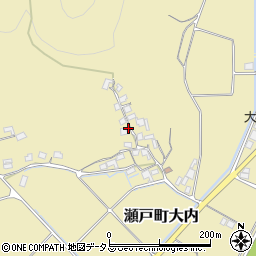 岡山県岡山市東区瀬戸町大内627周辺の地図