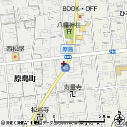静岡県浜松市中央区原島町147周辺の地図