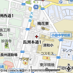 訪問看護ステーションありまこうげん尼崎東周辺の地図
