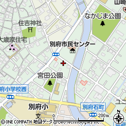 兵庫県加古川市別府町宮田町12周辺の地図