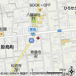静岡県浜松市中央区原島町143周辺の地図