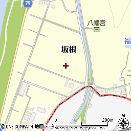 岡山県備前市坂根周辺の地図