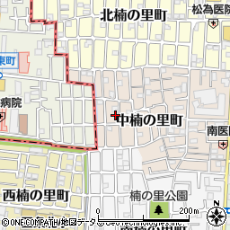 大阪府大東市中楠の里町3-31周辺の地図