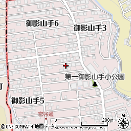 兵庫県神戸市東灘区御影山手4丁目23-31周辺の地図