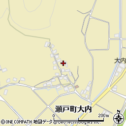 岡山県岡山市東区瀬戸町大内637周辺の地図