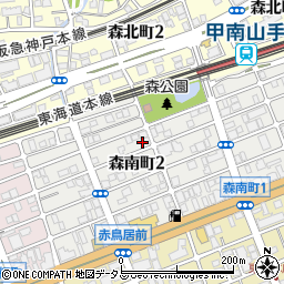 カナリア株式会社周辺の地図