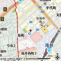 大阪府守口市平代町10周辺の地図