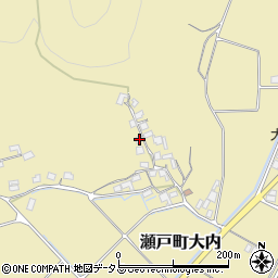 岡山県岡山市東区瀬戸町大内628周辺の地図