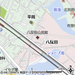 兵庫県加古川市平岡町八反田57-1周辺の地図