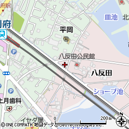 兵庫県加古川市平岡町八反田54周辺の地図