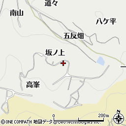 愛知県知多郡南知多町内海坂ノ上周辺の地図