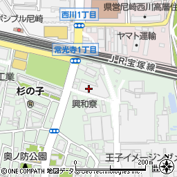 株式会社中井總組周辺の地図