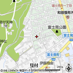 静岡県磐田市富士見町1丁目25周辺の地図