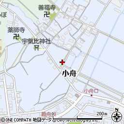 三重県津市小舟537周辺の地図