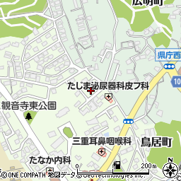 三重県津市鳥居町285周辺の地図