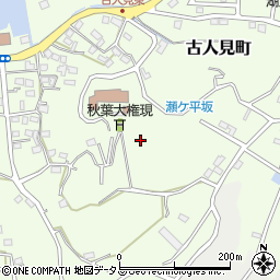 静岡県浜松市中央区古人見町周辺の地図