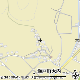 岡山県岡山市東区瀬戸町大内635周辺の地図