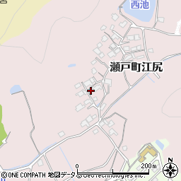 岡山県岡山市東区瀬戸町江尻周辺の地図
