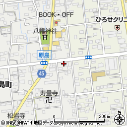 静岡県浜松市中央区原島町140周辺の地図