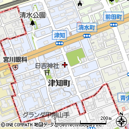 シャトー永井３周辺の地図