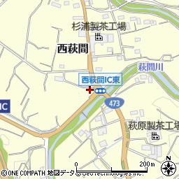 静岡県牧之原市西萩間348周辺の地図