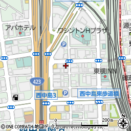 青山工業株式会社関西営業所周辺の地図