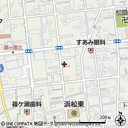 静岡県浜松市中央区篠ケ瀬町551周辺の地図