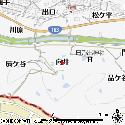 京都府相楽郡精華町柘榴向井周辺の地図