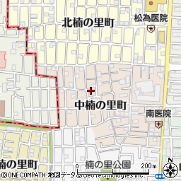 大阪府大東市中楠の里町5-10周辺の地図