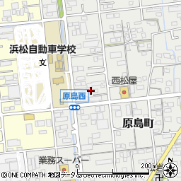 静岡県浜松市中央区原島町461周辺の地図