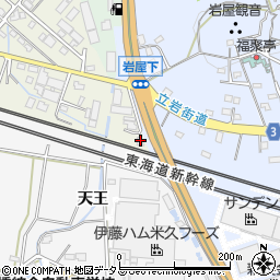 愛知県豊橋市東幸町東明1-28周辺の地図