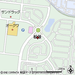 愛知県豊橋市曙町松並周辺の地図