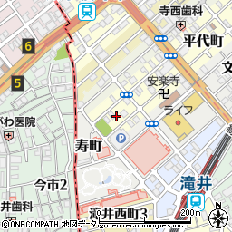大阪府守口市平代町11周辺の地図