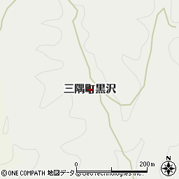 島根県浜田市三隅町黒沢周辺の地図