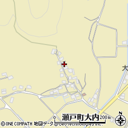 岡山県岡山市東区瀬戸町大内633周辺の地図