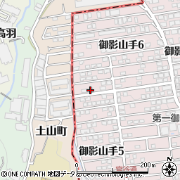 兵庫県神戸市東灘区御影山手6丁目2-6周辺の地図