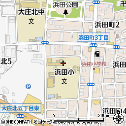 尼崎市立児童福祉施設浜田こどもクラブ周辺の地図