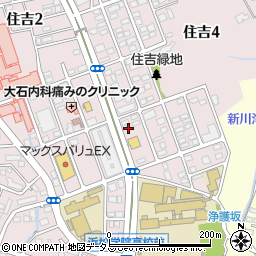 アドリア美容室　浜松店周辺の地図