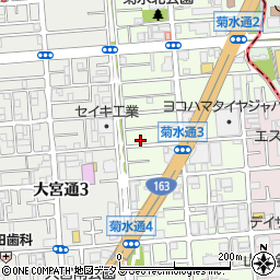 大阪府守口市菊水通3丁目3-20周辺の地図