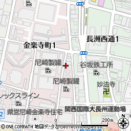 尼崎運輸事業協同組合周辺の地図