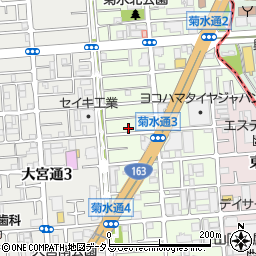 大阪府守口市菊水通3丁目3-18周辺の地図