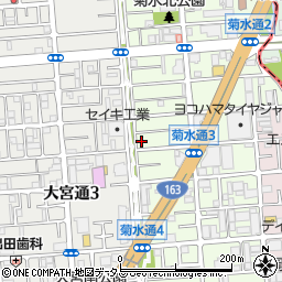 大阪府守口市菊水通3丁目3-24周辺の地図