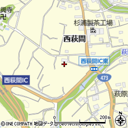 静岡県牧之原市西萩間361周辺の地図