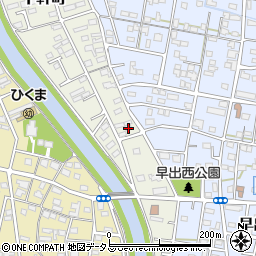 静岡県浜松市中央区十軒町790周辺の地図