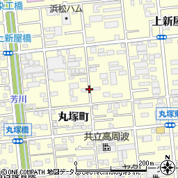 静岡県浜松市中央区丸塚町周辺の地図