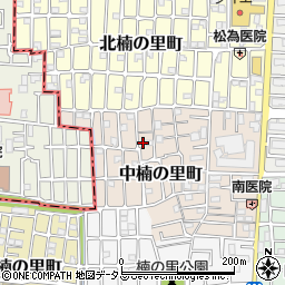 大阪府大東市中楠の里町5-11周辺の地図