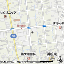 静岡県浜松市中央区篠ケ瀬町517周辺の地図