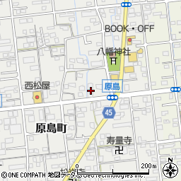 静岡県浜松市中央区原島町236周辺の地図