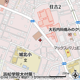 聖隷浜松病院第４駐車場周辺の地図