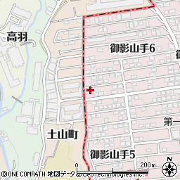 兵庫県神戸市東灘区御影山手6丁目2-16周辺の地図